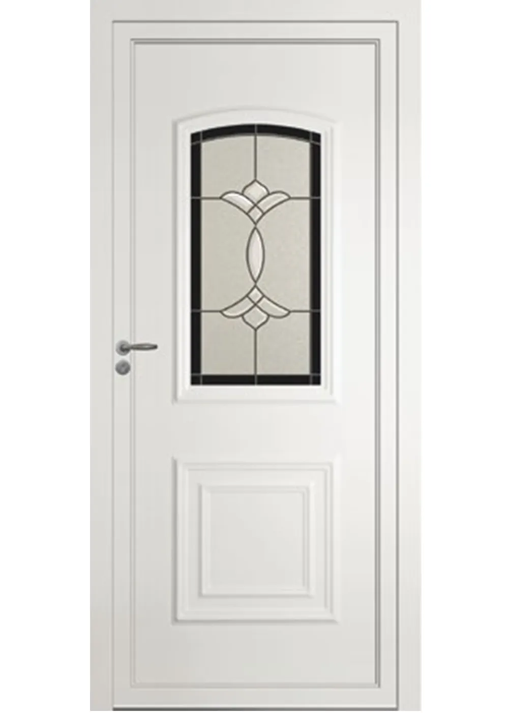 Porte d'entrée PVC permanentes BALMORAL VOAH