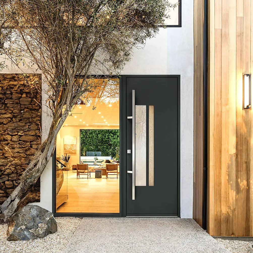 Porte d'entrée Acier 85 mm - DORICEA