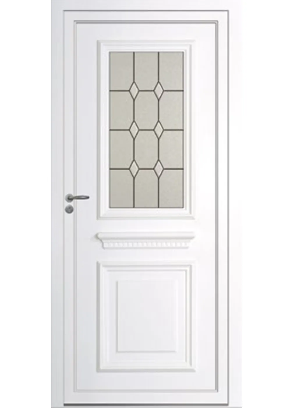 Porte d'entrée PVC permanentes EDIMBOURG VOAD