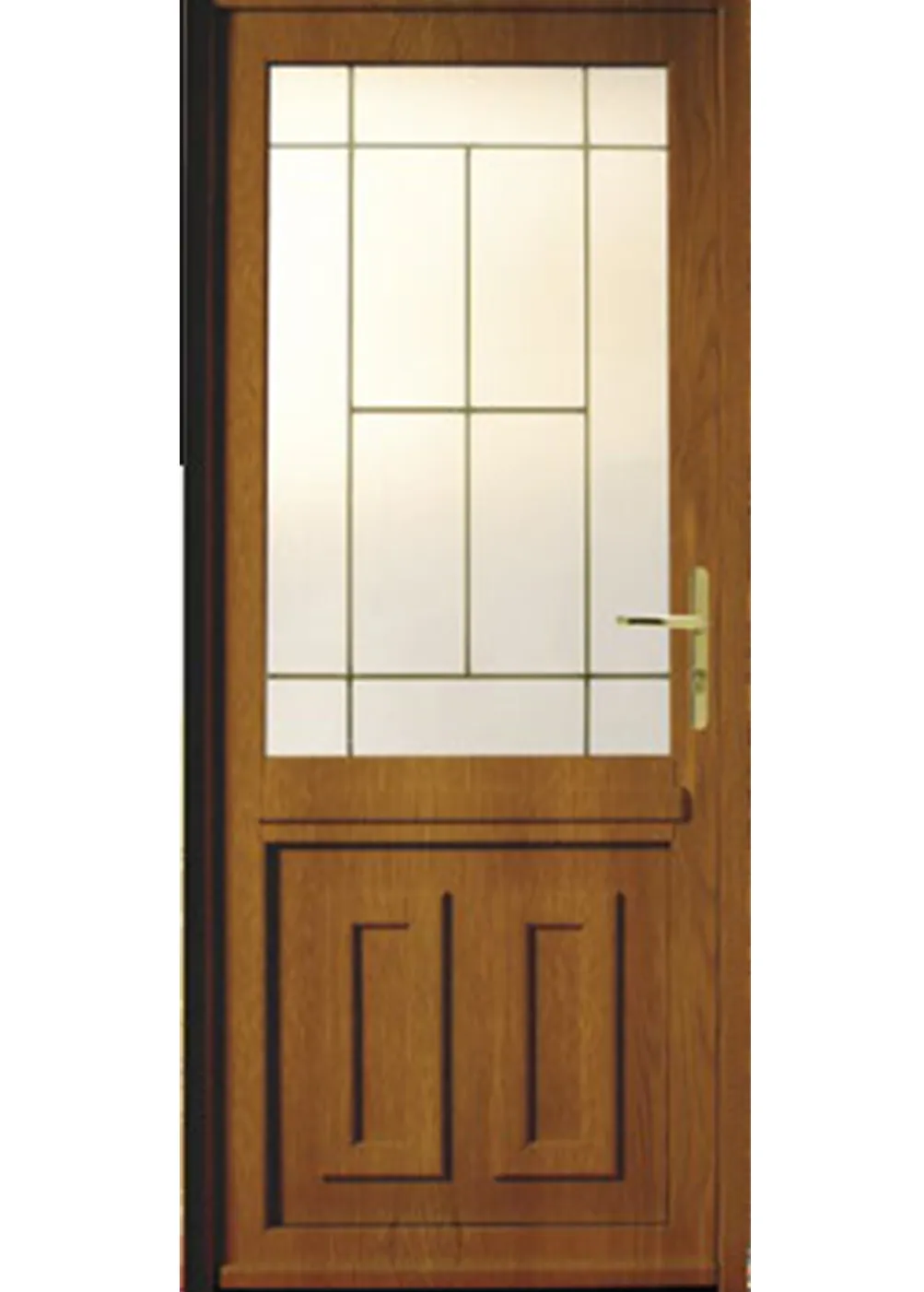 Porte d'entrée PVC BIPA