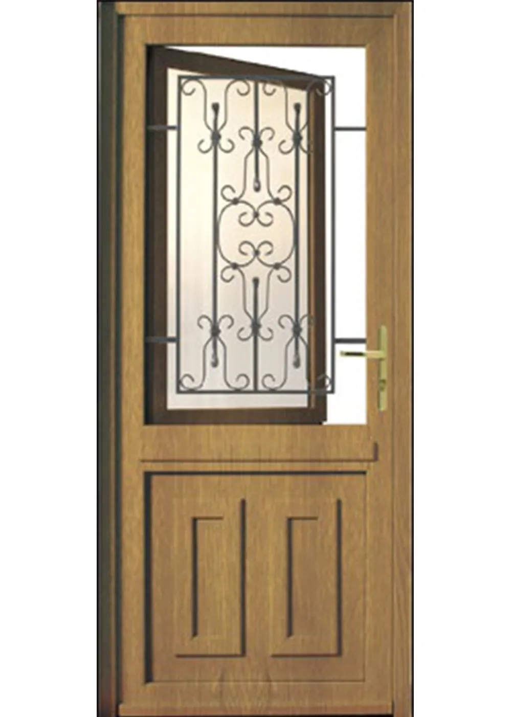 Porte d'entrée PVC BIPA