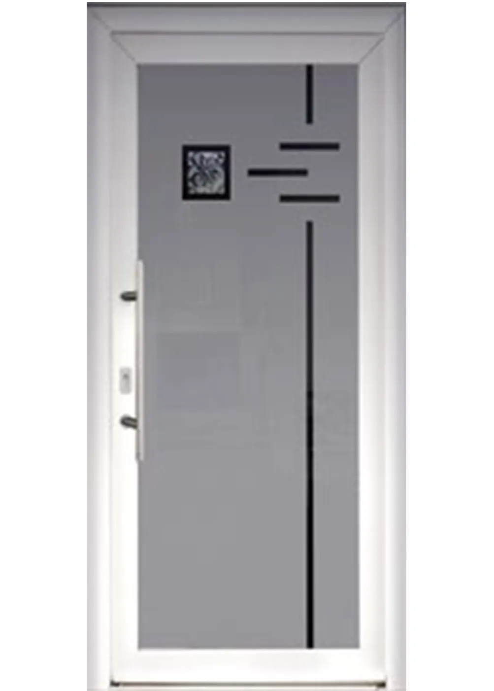 Porte d'entrée PVC BIPA