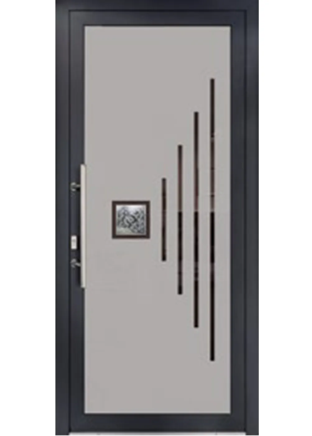 Porte d'entrée PVC BIPA