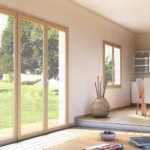 Porte-fenetre galbé PVC - BIPA 2