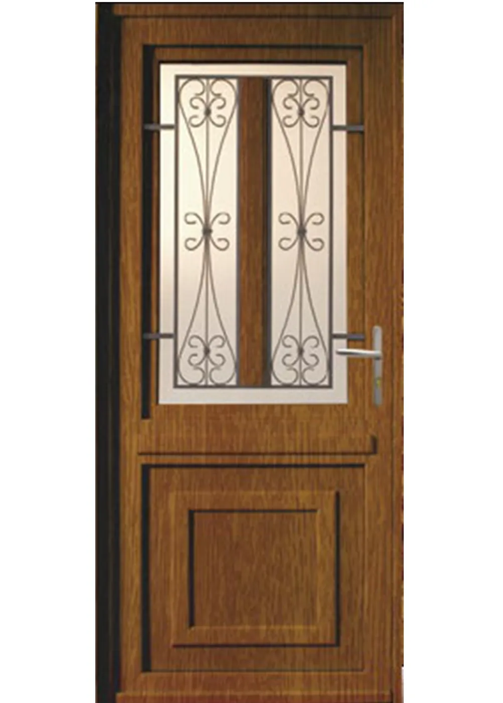 Porte d'entrée PVC BIPA