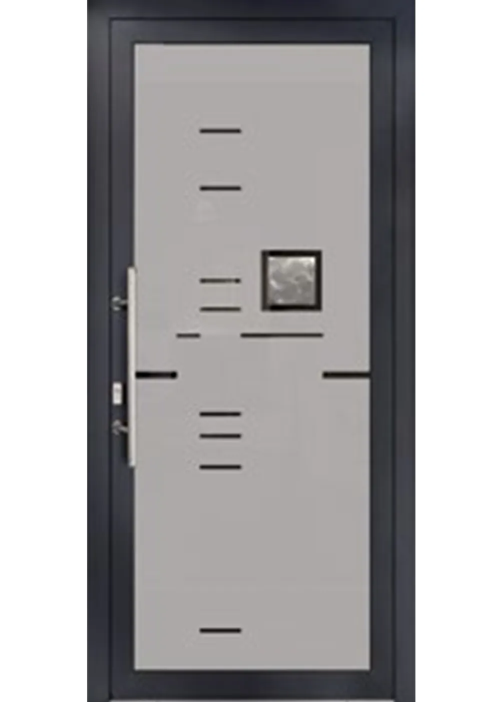 Porte d'entrée PVC BIPA
