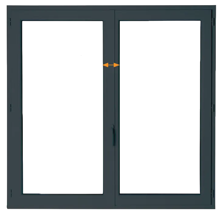 fenêtre pvc gamme galbé BIPA